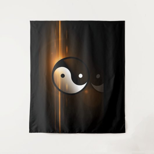 Yin en Yang Wall Tapestry Wandkleed (Voorkant)