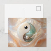 YIN EN YANG - Yijing Briefkaart (Voorkant / Achterkant)