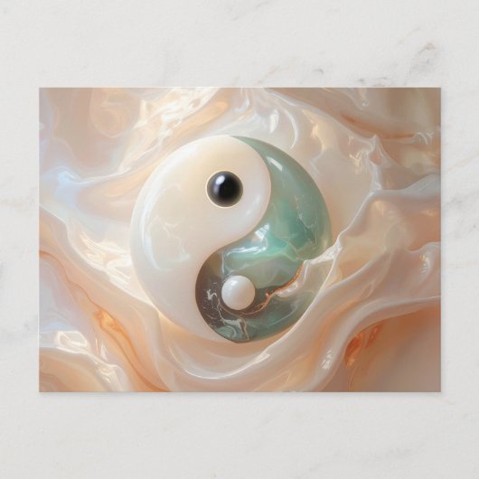 YIN EN YANG - Yijing Briefkaart (Voorkant)