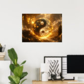 YIN EN YANG - Yijing - Poster (Thuiskantoor)