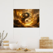 YIN EN YANG - Yijing - Poster (Keuken)