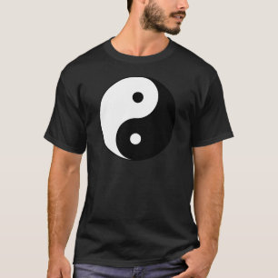 Yin en yang (yin-yang, yin yang, 陰 陽). t-shirt