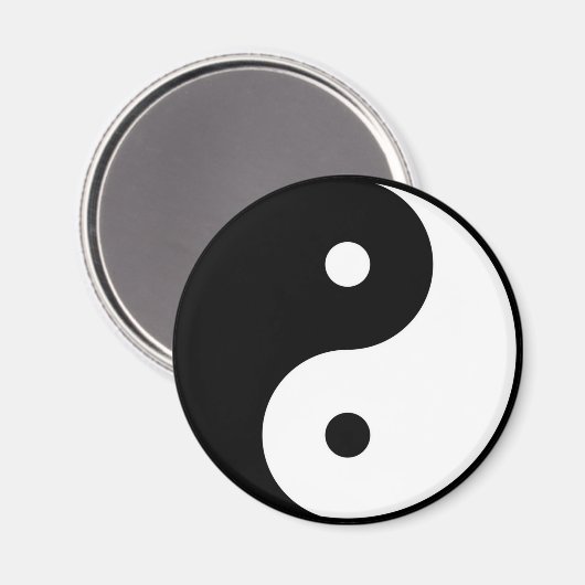 yin en yang yoga magneet (Voorkant / Achterkant)