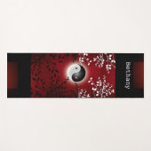 Yin en Yang Yoga Mat (Voorkant (horizontaal))