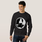 Yin en Yang Yoga Trui (Voorkant volledig)