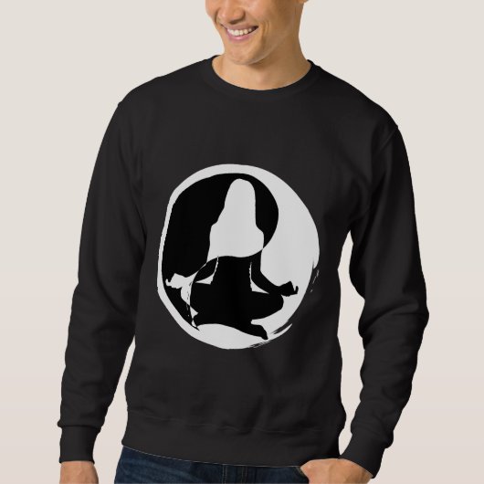 Yin en Yang Yoga Trui (Voorkant)