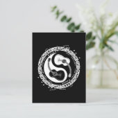 Yin Guit Notation Briefkaart (Staand voorkant)