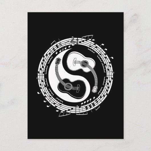 Yin Guit Notation Briefkaart (Voorkant)