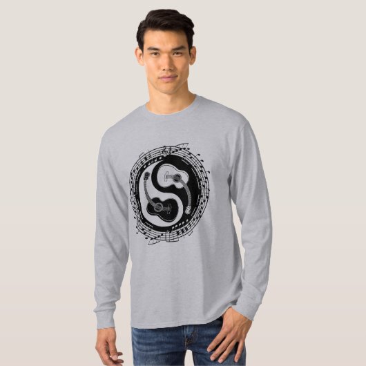 Yin Guit Notation T-shirt (Voorkant volledig)