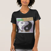 Yin Meets Yang Zen Funny T-shirt (Voorkant)