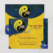 Yin n Yang Business Gift Certificates (Voorkant / Achterkant)