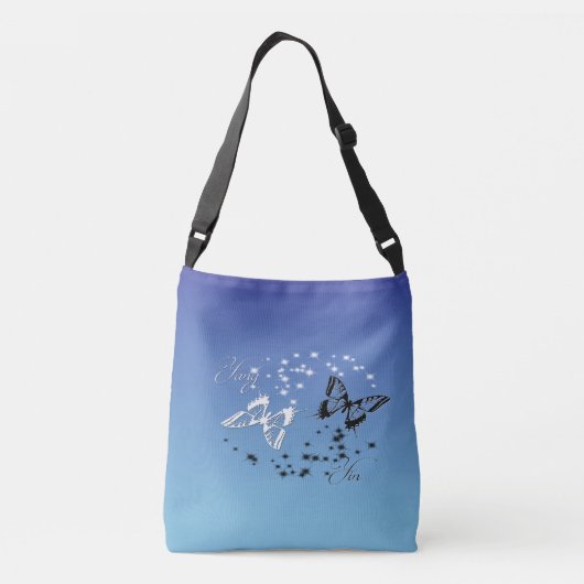 Yin n Yang Crossbody Tas (Achterkant)