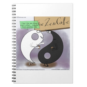 Yin Ontmoet Yang Zen Grappig Notitieboek