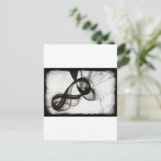 yin to yang briefkaart (Staand voorkant)