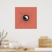Yin und Yang Poster (Keuken)