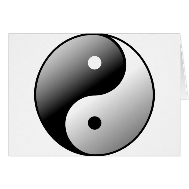 Yin Yang (Voorkant Horizontaal)