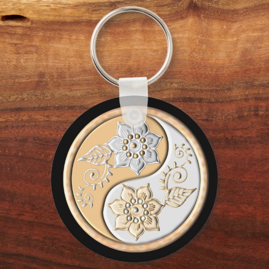 Yin Yang 1 Sleutelhanger (Achterkant)