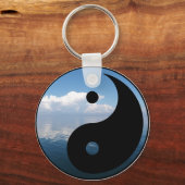 yin yang-1 sleutelhanger (Voorkant)