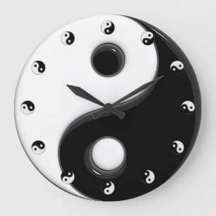 Yin Yang #1B Grote Klok