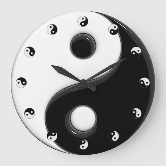 Yin Yang #1B Grote Klok (Voorkant)
