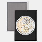 Yin Yang 2 Magneet (Voorkant / Achterkant)