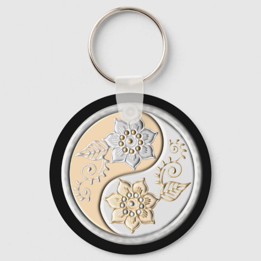 Yin Yang 2 Sleutelhanger (Voorkant)