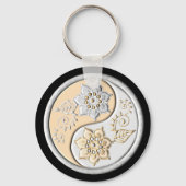 Yin Yang 2 Sleutelhanger (Achterkant)
