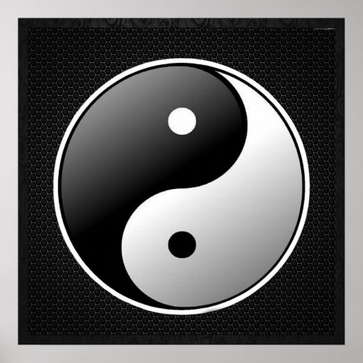 YIN YANG 3D POSTER (Voorkant)