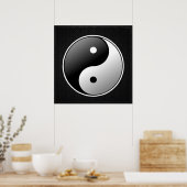 YIN YANG 3D POSTER (Keuken)
