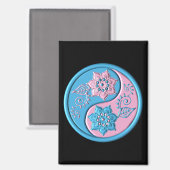 Yin Yang 4 Magneet (Voorkant / Achterkant)