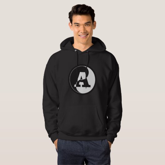 yin yang A Hoodie (Voorkant volledig)