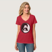 yin yang A T-shirt (Voorkant volledig)
