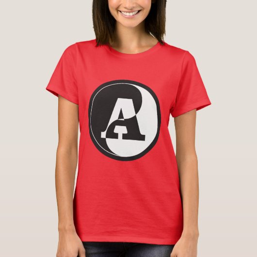yin yang A T-shirt (Voorkant)