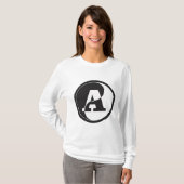 yin yang A T-shirt (Voorkant volledig)
