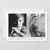 Yin & Yang Afstuderen Uitnodiging (Voorkant)