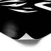 Yin Yang Alpha Gamer Wolf Perfect Poster (Hoek)