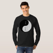 Yin Yang Amateur Radio T-shirt (Voorkant volledig)