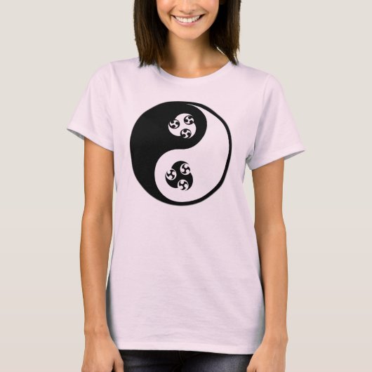 Yin Yang Anime T-shirt (Voorkant)