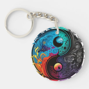 Yin & Yang – Armonia Contrarilor Sleutelhanger