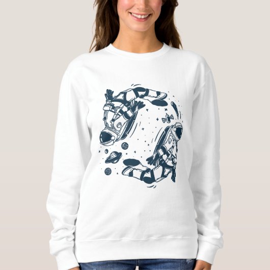 Yin Yang Astronaut Trui (Voorkant)