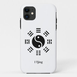 Yin Yang Ba Gua I Ching Symbool - Acht Trigrammen Case-Mate iPhone Case