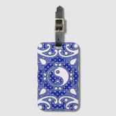 Yin Yang Bagagelabel (Voorkant (verticaal))