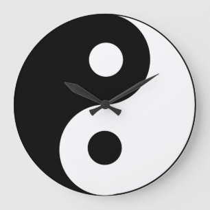 Yin & Yang Balance Grote Klok