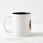 Yin Yang Balanced Sun Tweekleurige Koffiemok (Links)