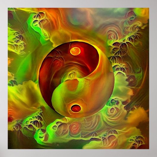 Yin - Yang. Balans Poster (Voorkant)