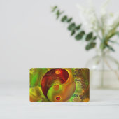 Yin - Yang. Balans Visitekaartje (Staand voorkant)