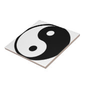 yin yang Basic Line Tegeltje (Zijkant)