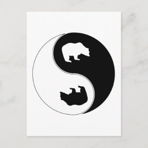 Yin Yang Beer Briefkaart