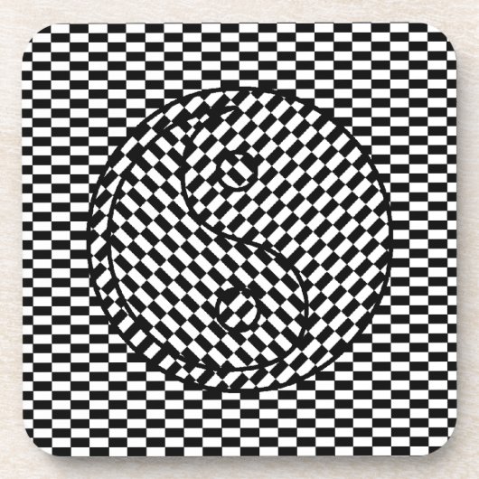 Yin Yang Bier Onderzetter (Voorkant)