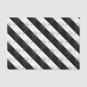 Yin Yang Black White Lotus Blossom Tissuepapier (Voorkant)